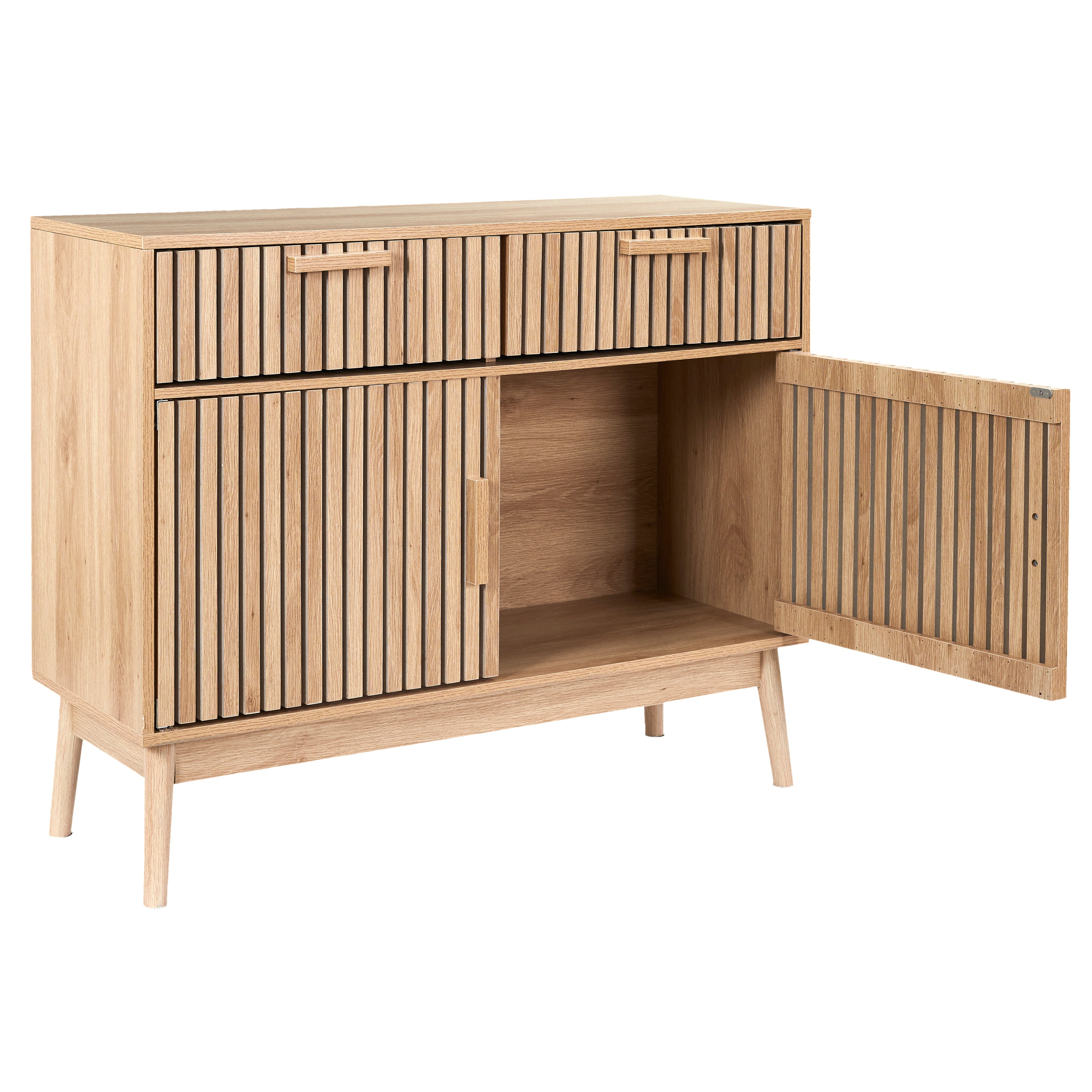 Buffet - Home Deco Factory - Klaus - Design - Bois - Marron - 3