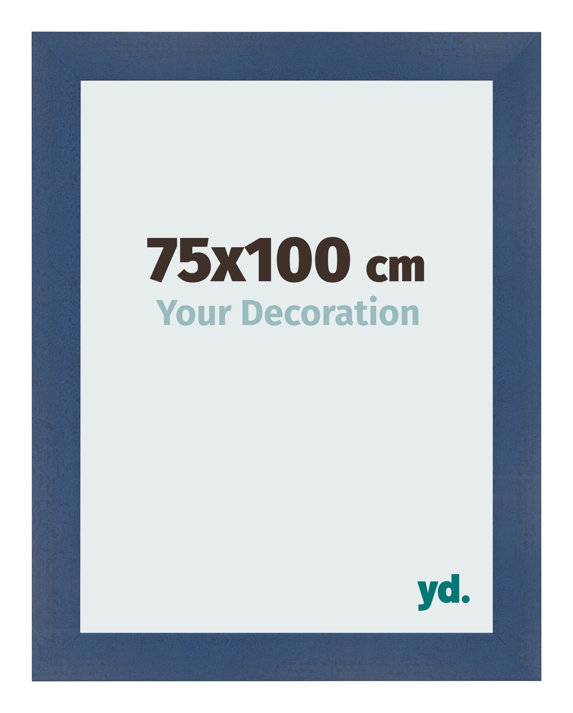 Yd. Cadre photo 75x100 cm - Bleu Fonce Patine - MDF - Pisa | Leroy Merlin
