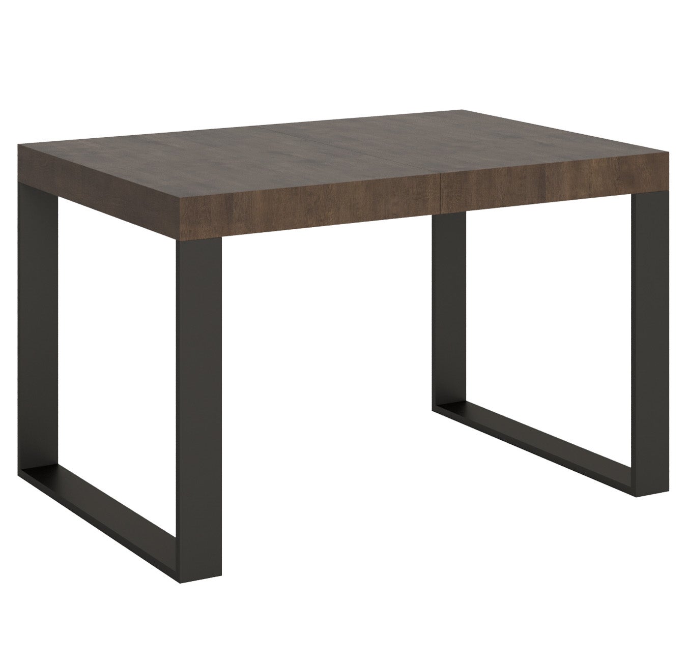 Stół rozkładany 90x130/234 cm Tecno Noce z ramą antracytową