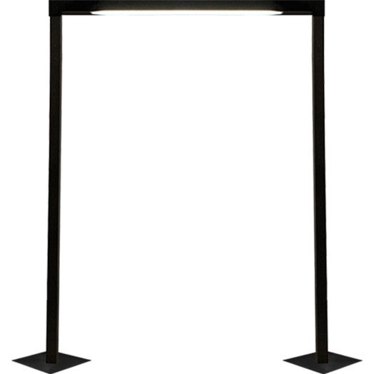 Lampa ogrodowa stojąca Taketa antracyt 1xG13x9W IP44 wym: 114 x 80 x 2 cm metal Shilo