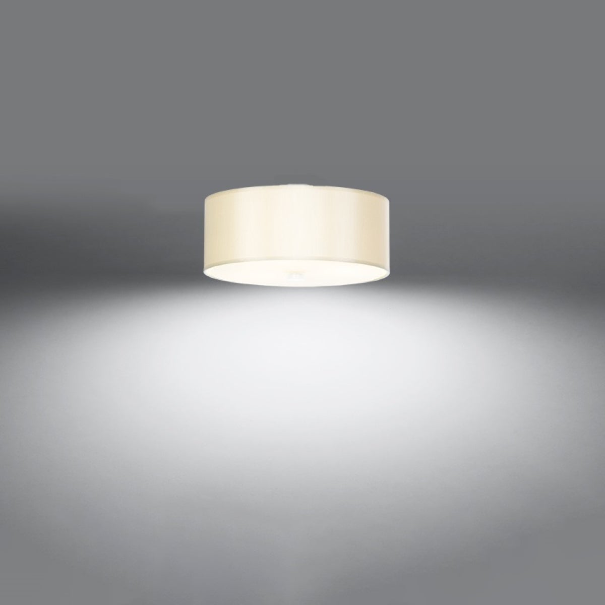 Plafon KALMARIS 30 biały LED 3000K - 30x30x22cm Sollux