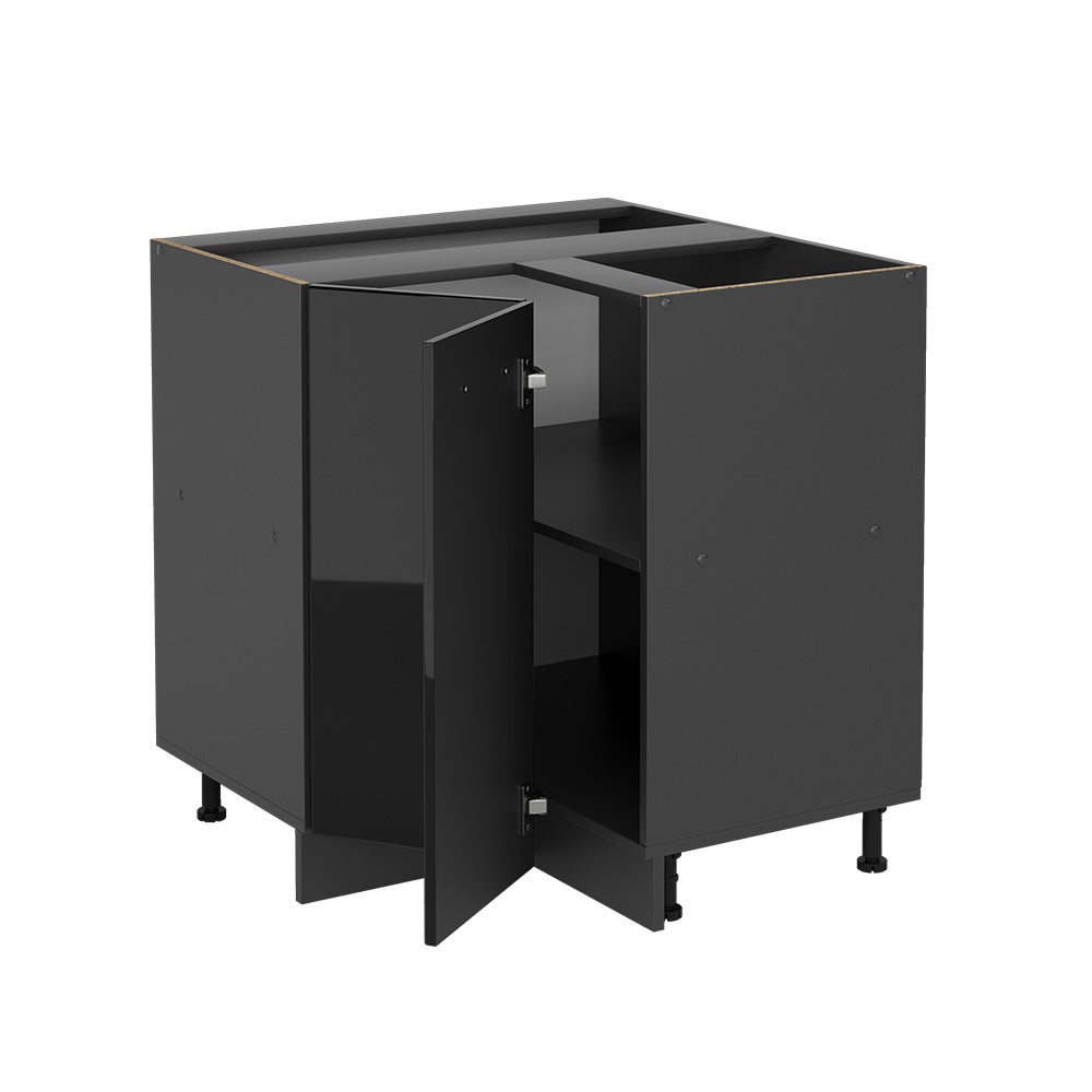 Vicco Meuble dangle R-Line, Noir Haute brillance, 75.6cm sans PT - 4