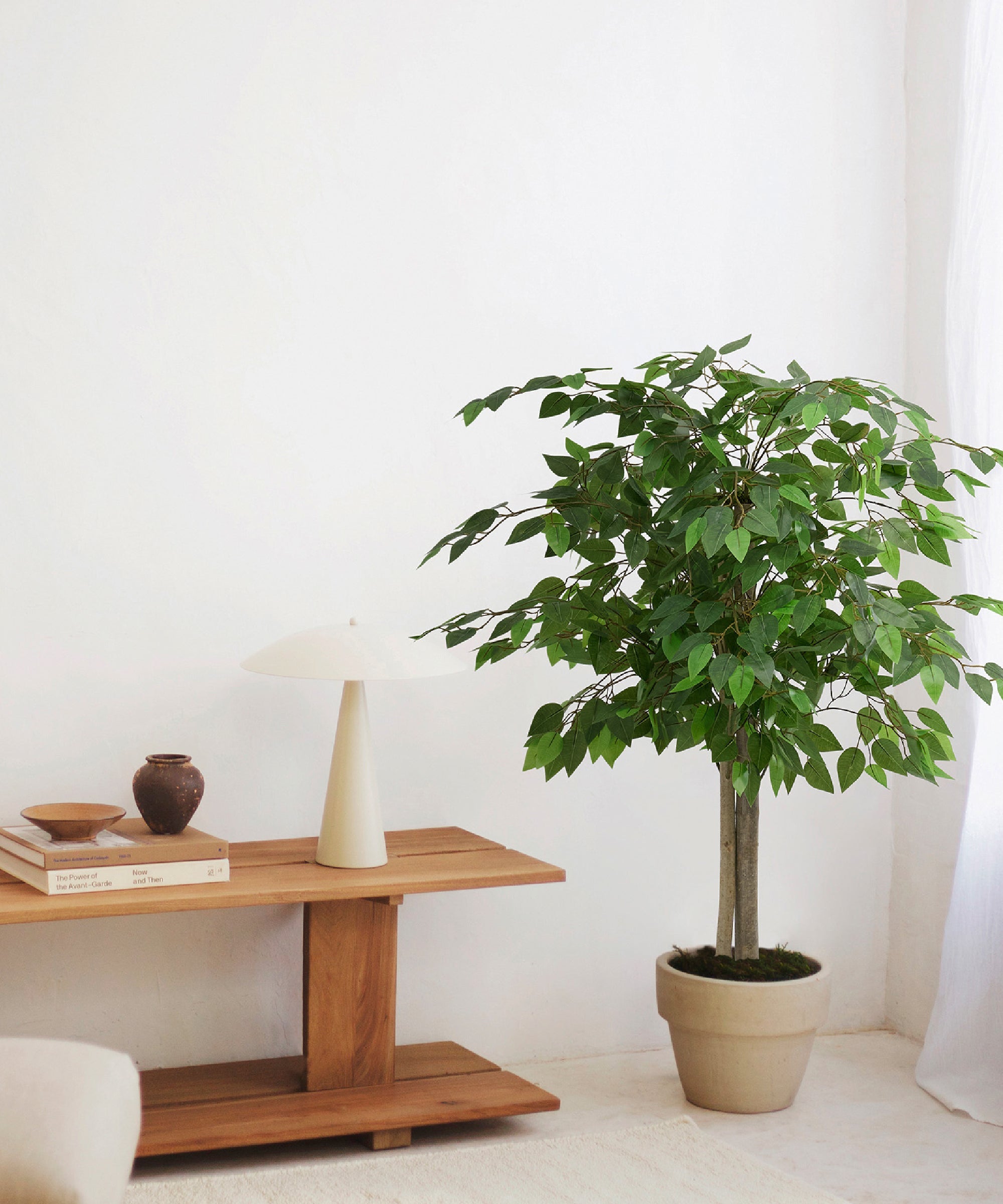 Maia Shop  Planta Artificial, Árbol Artificial, Ficus Verde , Leroy Merlin