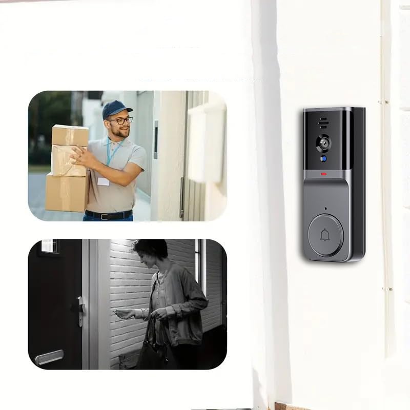 Interphone vidéo sans fil, pas besoin de WiFi, interphone audio bidirectionnel, carte 32G - 6