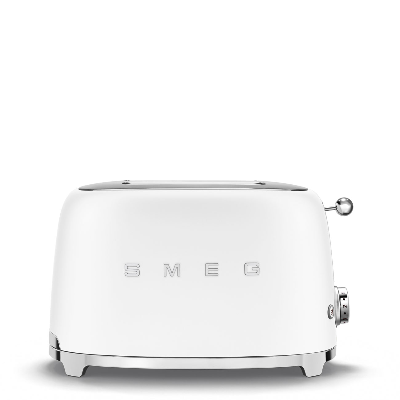 Toster SMEG Lata 50. XX 2 kromki Biały matowy