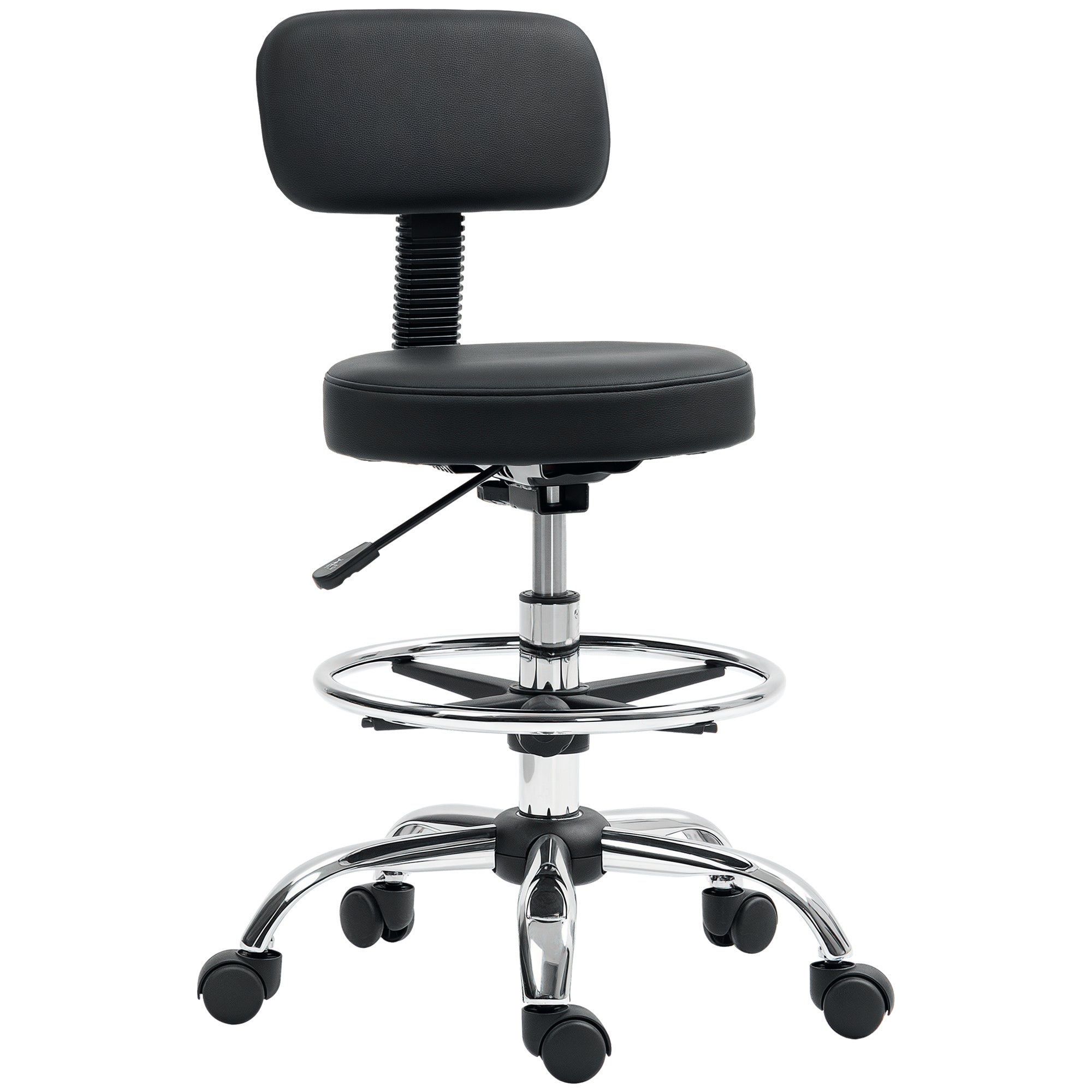 Chaise de bureau pivotante compacte,réglable en hauteur,avec repose ...
