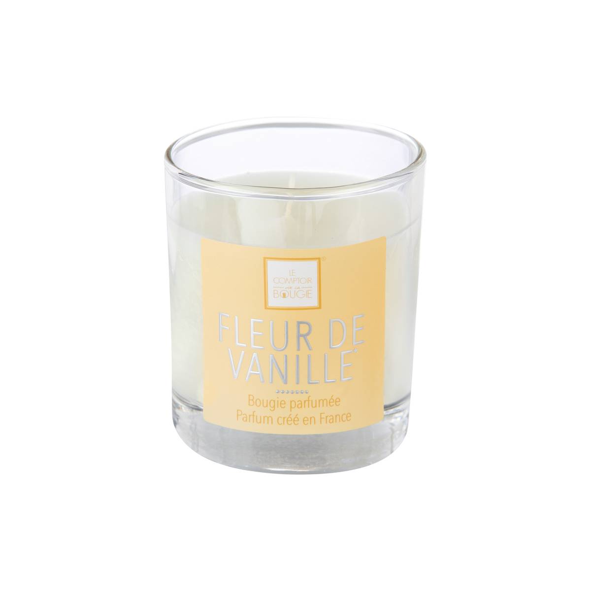 Bougie Parfumée Vanille Monogramme Truly Yours - Petite Taille, Forme Cup