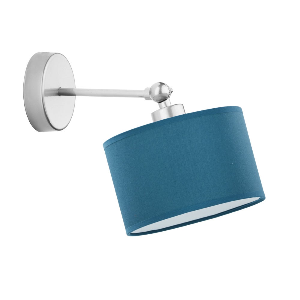 Kinkiet przegubowy lampa ścienna lampa na ścianę regulowany z abażurem walec LOKO