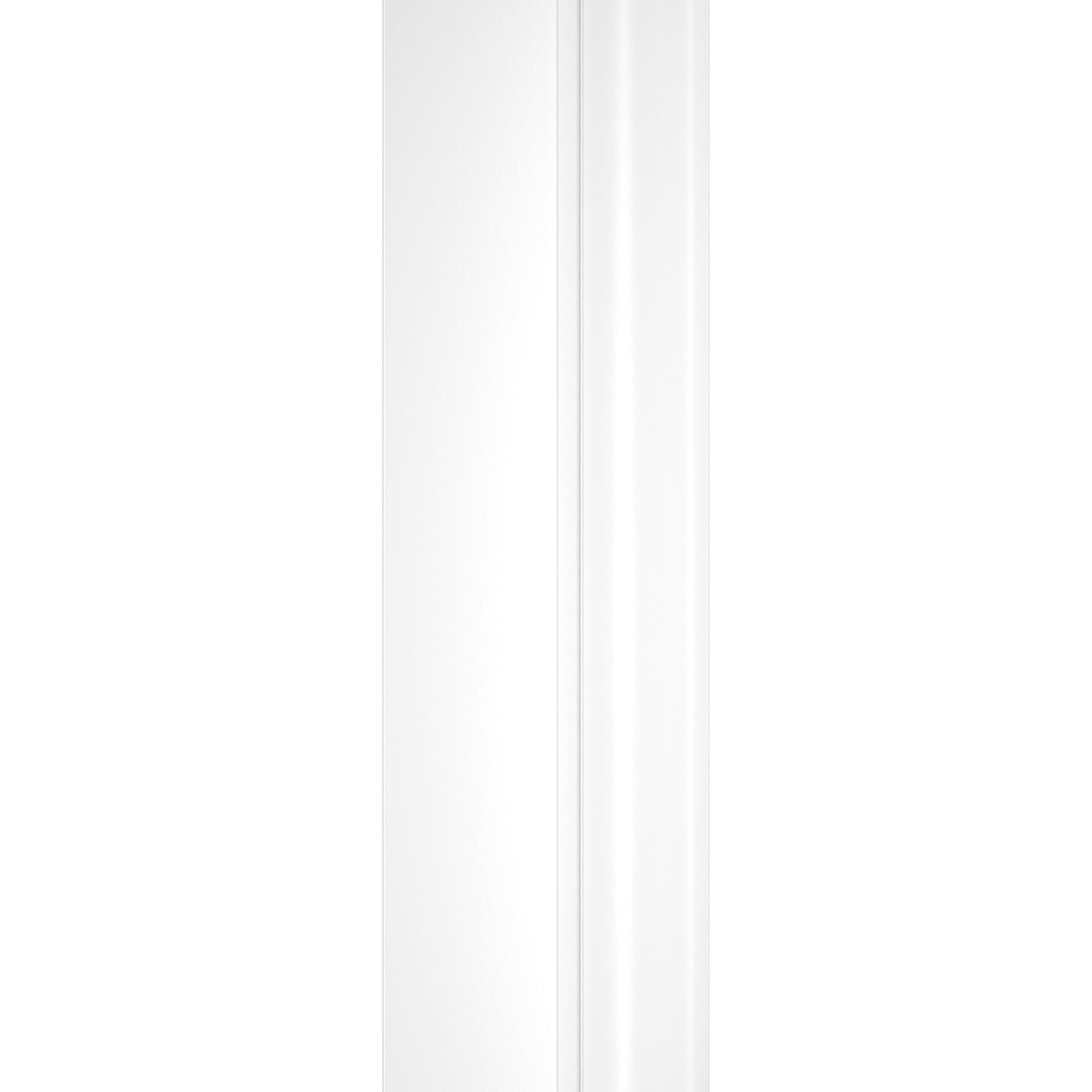 Schulte porte de douche pivotante, 90x180 cm, montage réversible, verre 5 mm, transparent, profilé blanc, Sunny - 4