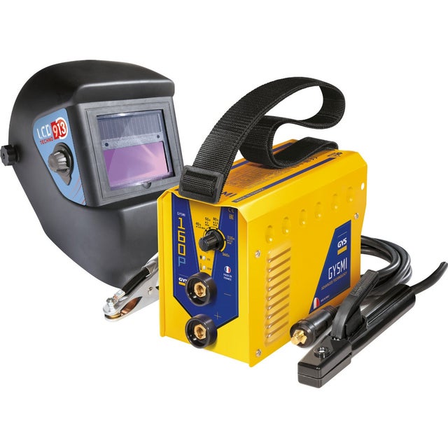 Gys - Poste à souder GYSMI 160P + Casque écran LCD techno 9/13 - 031555