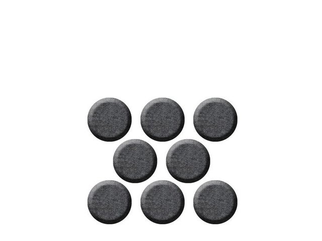 Lot de 8 patins feutre adhésif, SCOTCH, diam. 22 mm, gris