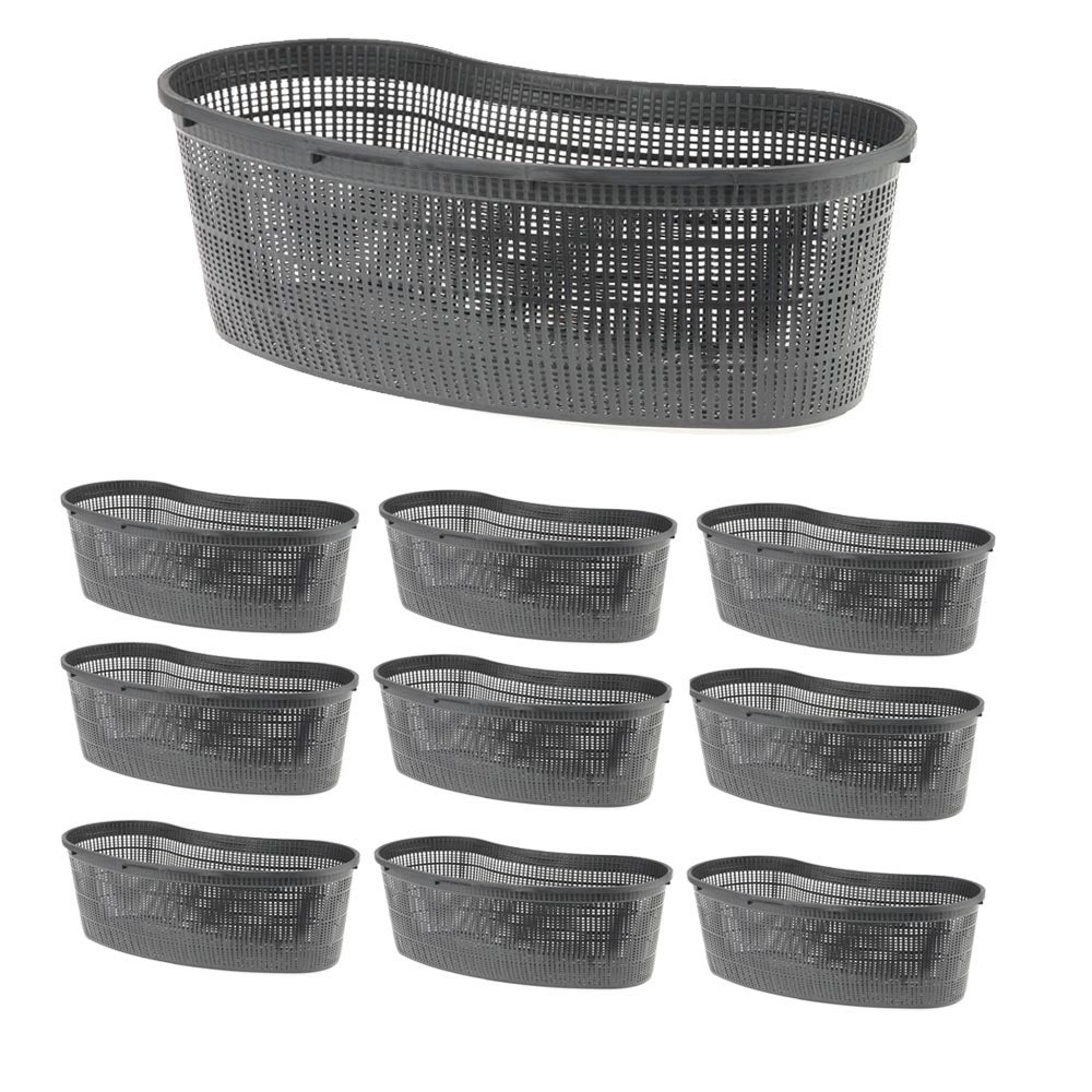 Cesto Per Piante Laghetto In Cocco - Naturale Senza Plastica, 25x25x20 Cm, Per Acque E Rive, Facile Da Posizionare - Foto 7