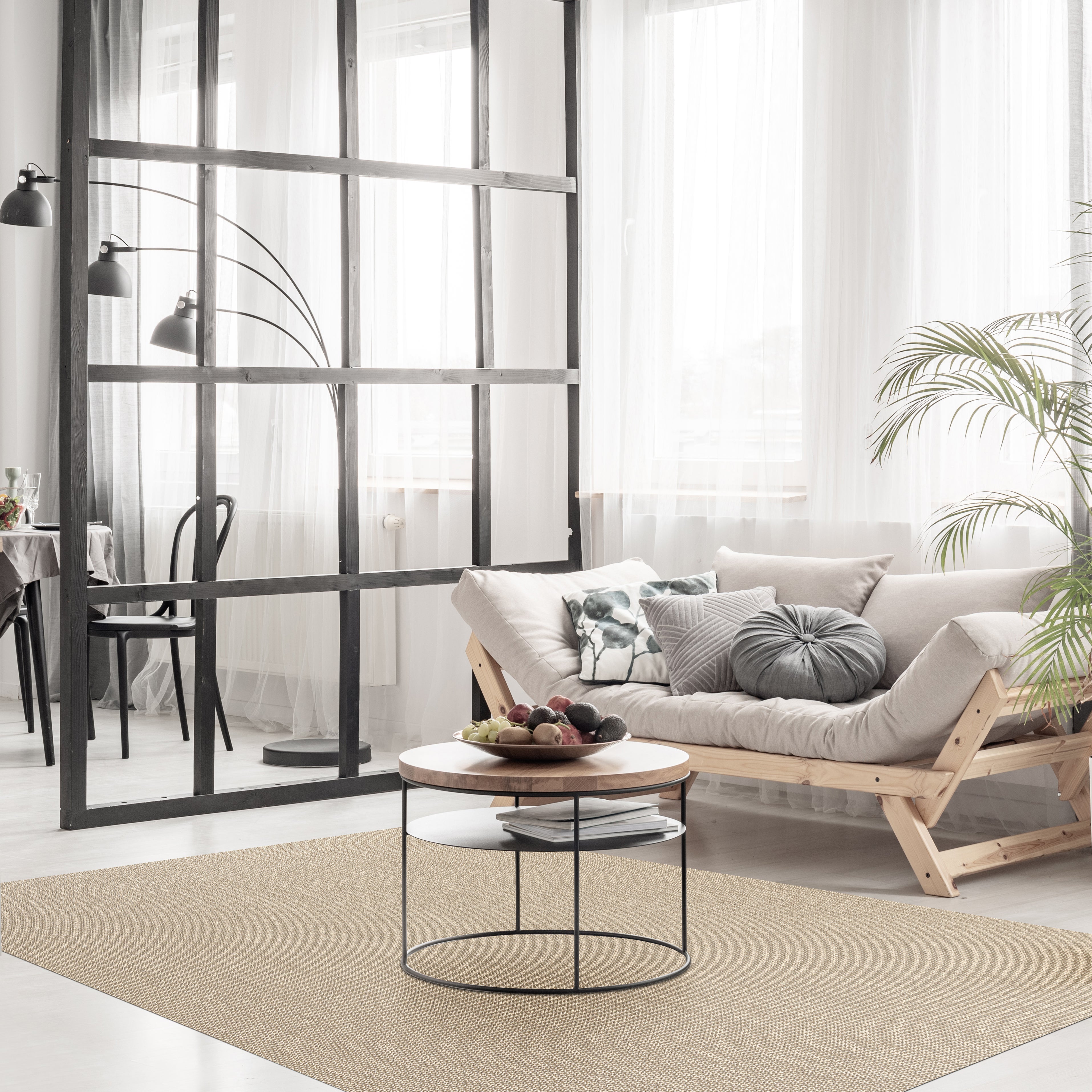Tapis vinyle Premium Haut de Gamme, lavable, antidérapant et résistant 60x90 - 6