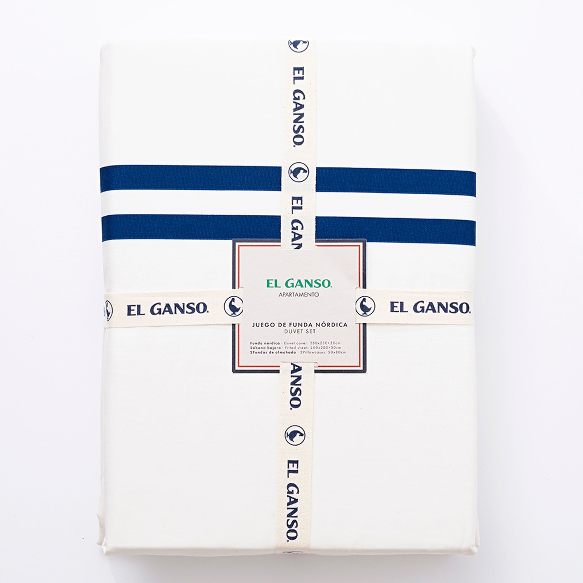 Conjunto de 4 peças em cor cru (capa de edredão KING + lençol justo + capa de almofada) El Ganso - 9