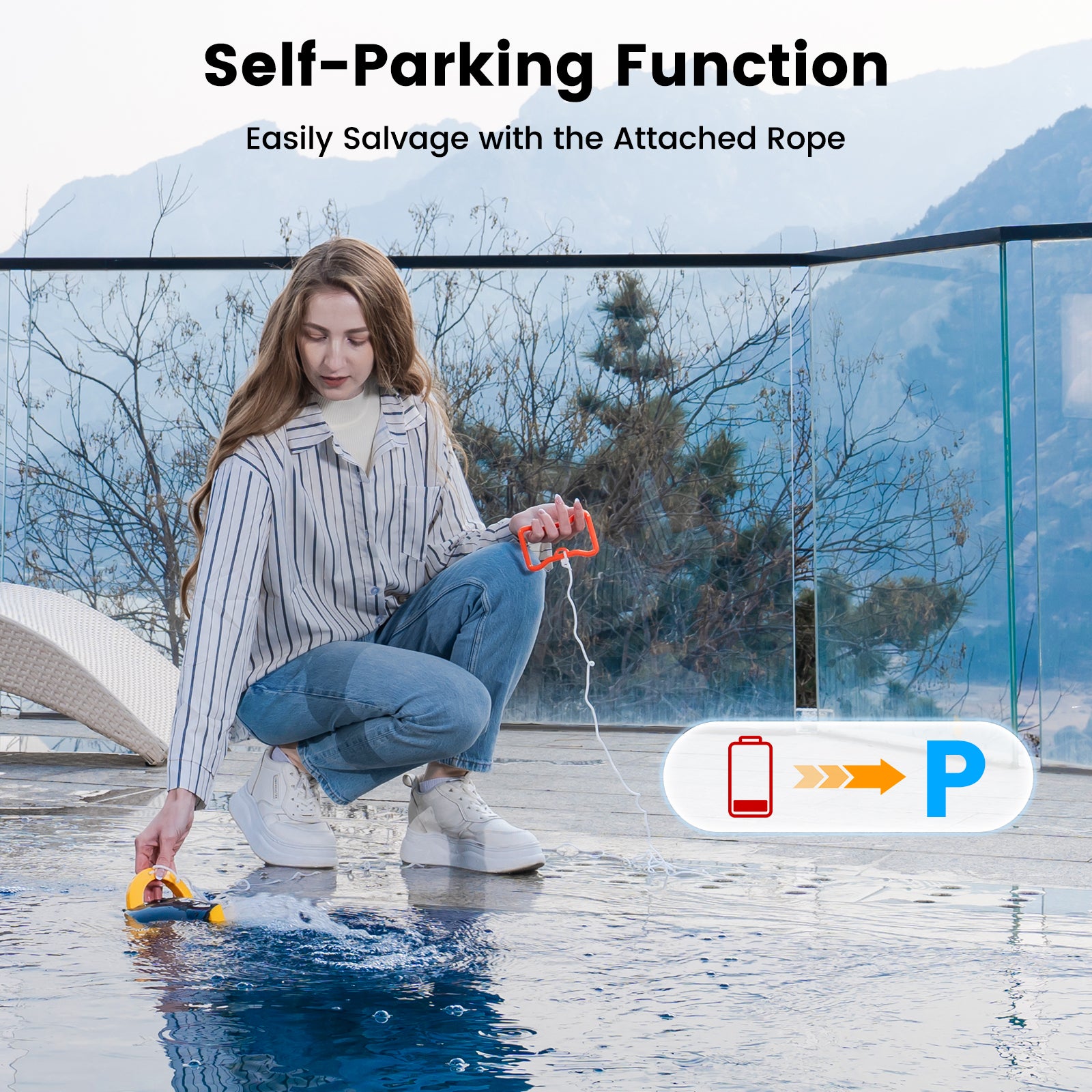 EVERCROSS BOT Y10 Robot Piscine - 5