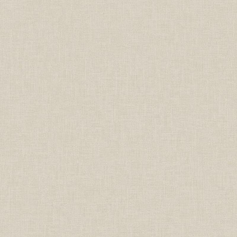 Papel pintado liso efecto lino beige - 53 cm x 11.2 m - borastapeter