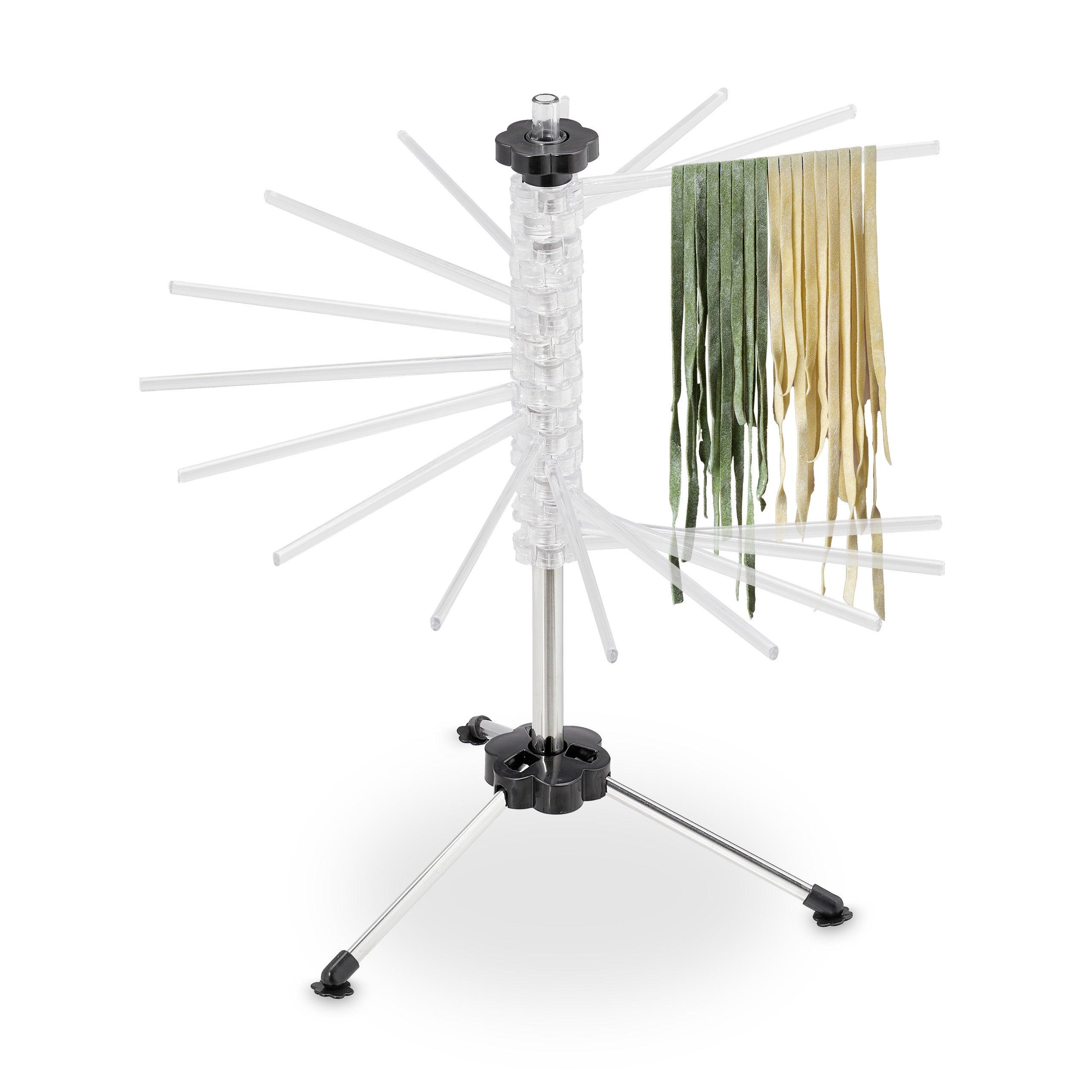 Machine à Pâtes Manuelle Roma En Acier Inoxydable Avec Séchoir à Pâtes