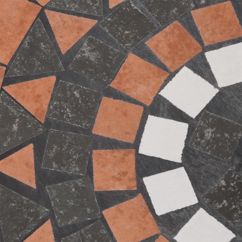 Maison Exclusive - Base per Ombrellone Terracotta e Bianco Rotonda 12 kg - 6