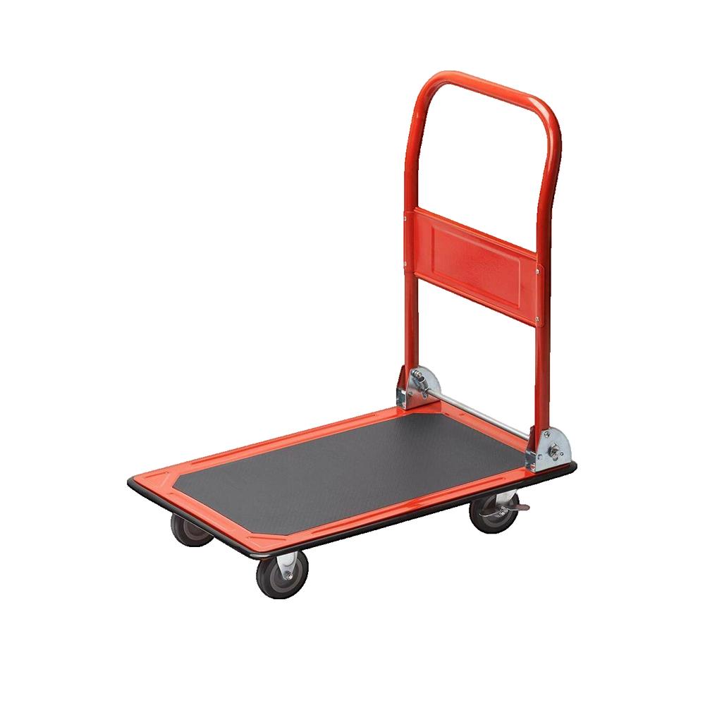 Wózek transportowy MEISTER składany 150kg obrotowe koła stalowa konstrukcja