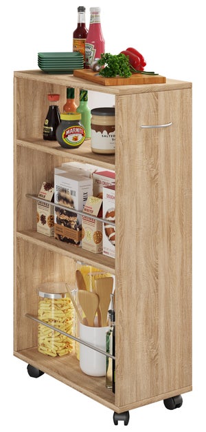VCM Chariot De Cuisine En Bois Chariot De Service Tablette Roulante Roulettes Tiroir Kiola Blanc VCM Chariot De Cuisine En Bois Chariot De Service Tablette Roulante Roulettes Tiroir Kiola Blanc