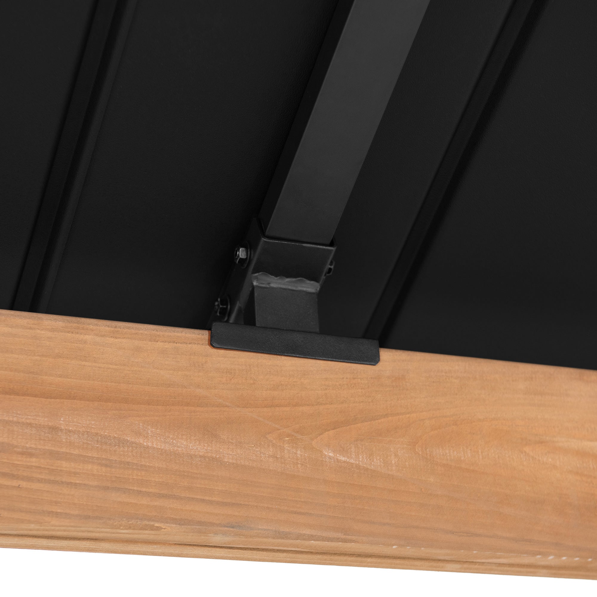 Tonnelle en bois de cèdre TÖDI - 336cm x 400cm, anthracite - 8