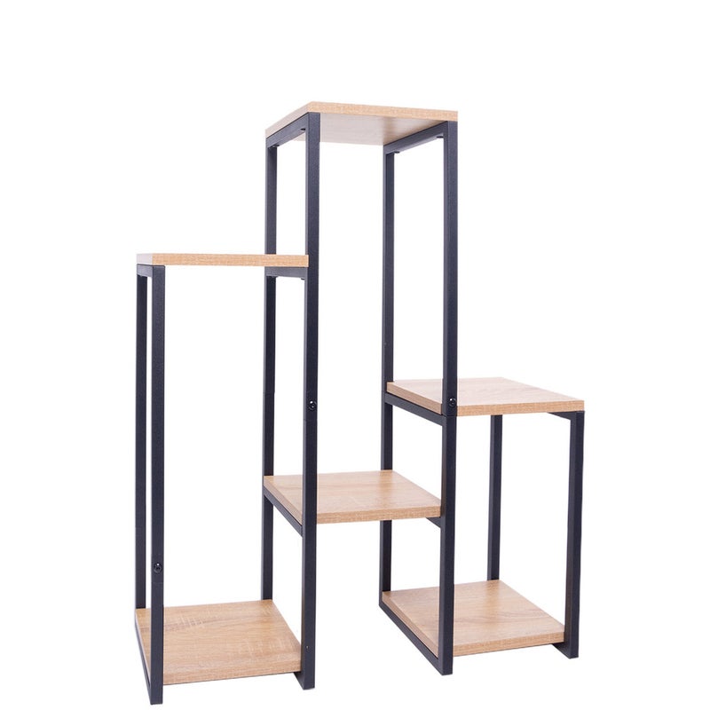 Kwietnik stojący metalowy 6 poziomowy elegancki stojak na kwiaty