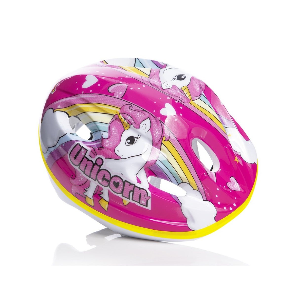 Copricasco Peluche Unicorno, Rivestimento In Pile Morbido Per Motociclisti, 35x70 Cm, Elastico, Unisex, Divertente E Protettivo - 2