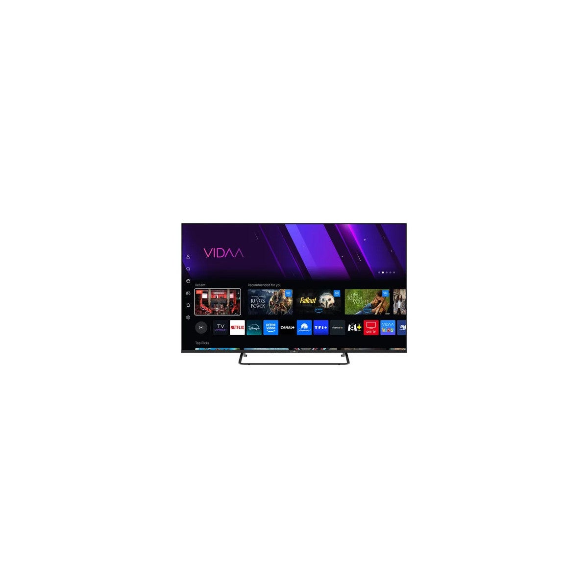 Smart Tech Tv 50" 50Qv02k Uhd Qled Vidaa - Imagen 2