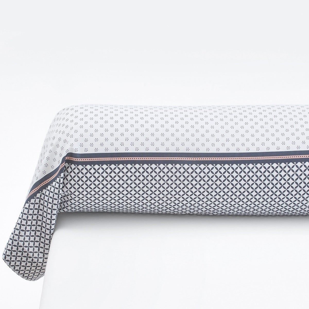 Taie De Traversin Flanelle 85 X 185 Cm - Blanc - Lavable 40°C - Confort Doux Et Chaud