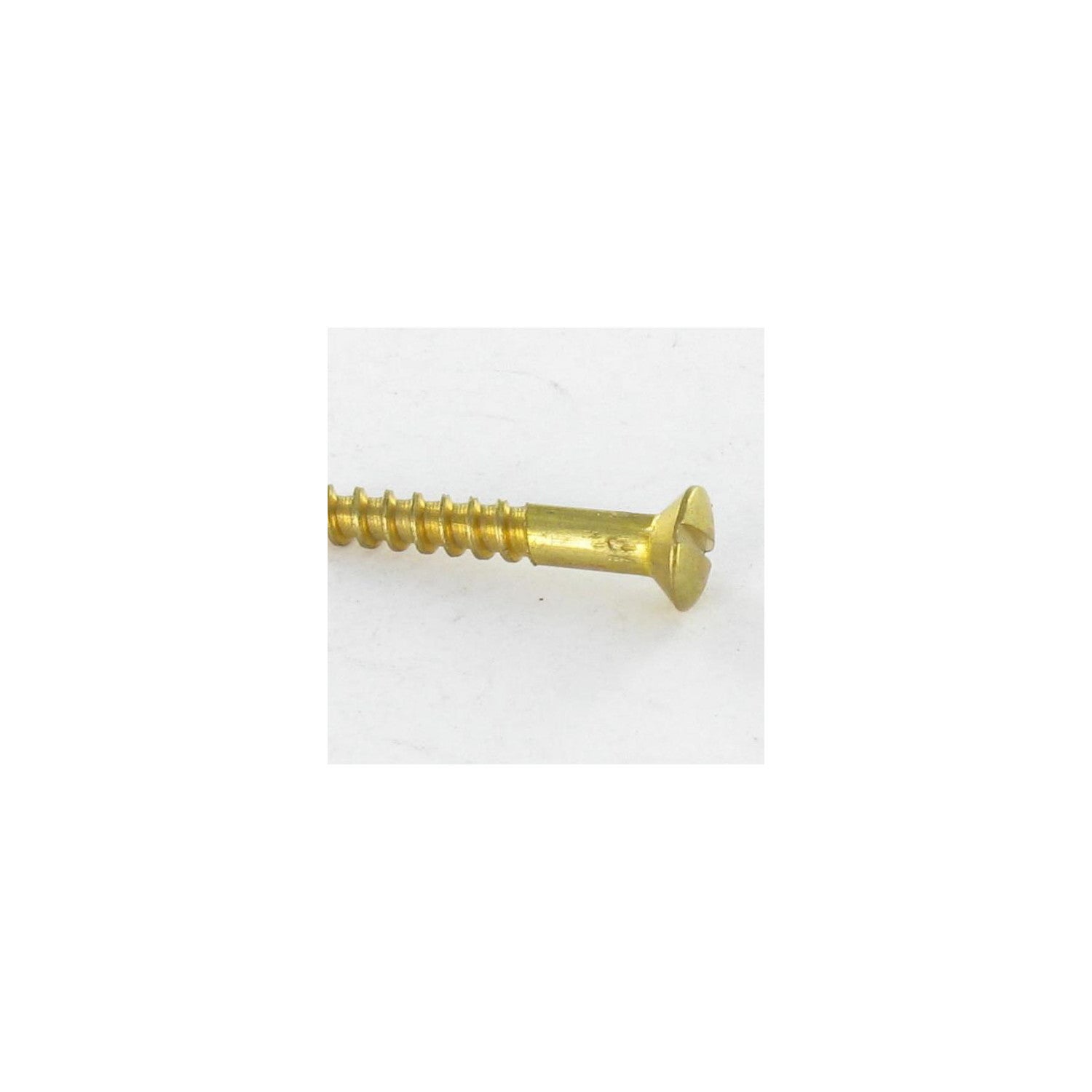 Parafuso de madeira Bronze cabeça fresada de panela sulcada 4,5X40 ...
