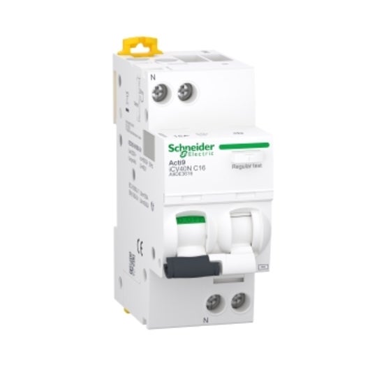 Interrupteur Différentiel Schneider Acti9 1P+N 16A 30MA AC 6KA