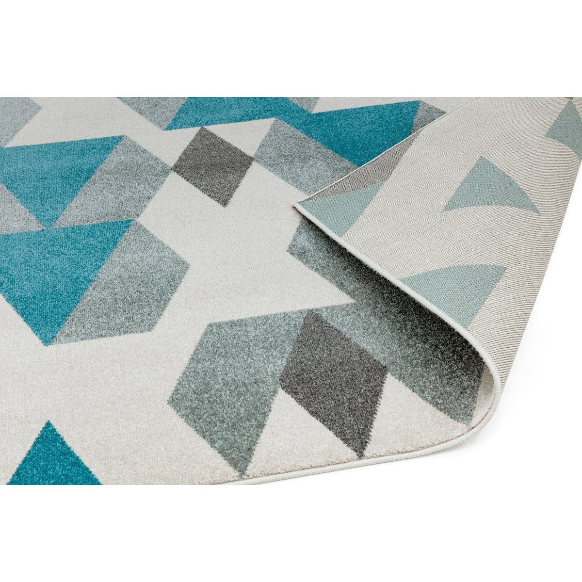 Tapis de salon tissé plat WESSON PYRAMIDE 120x170 cm - 2