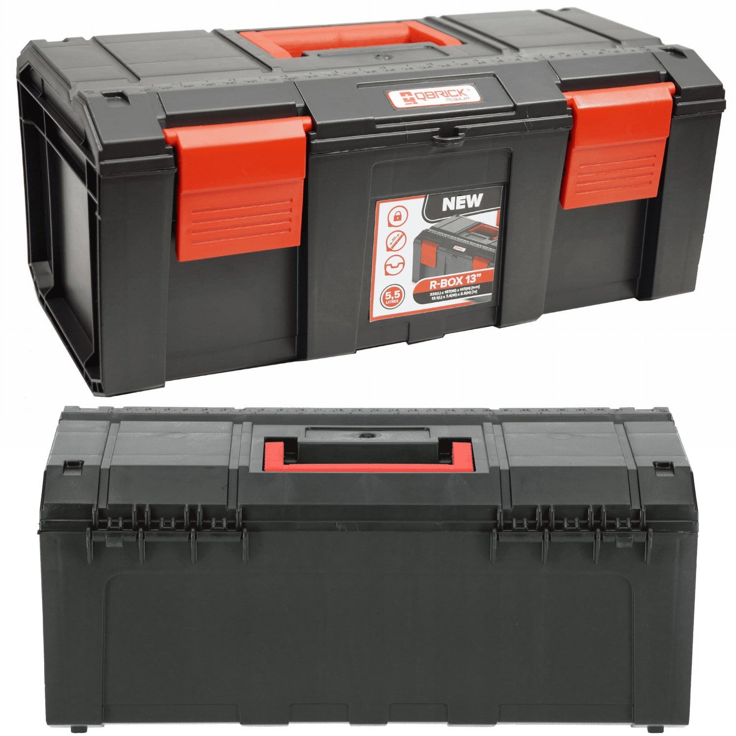 QBRICK REGULAR R-BOX 13'' SKRZYNKA NARZĘDZIOWA