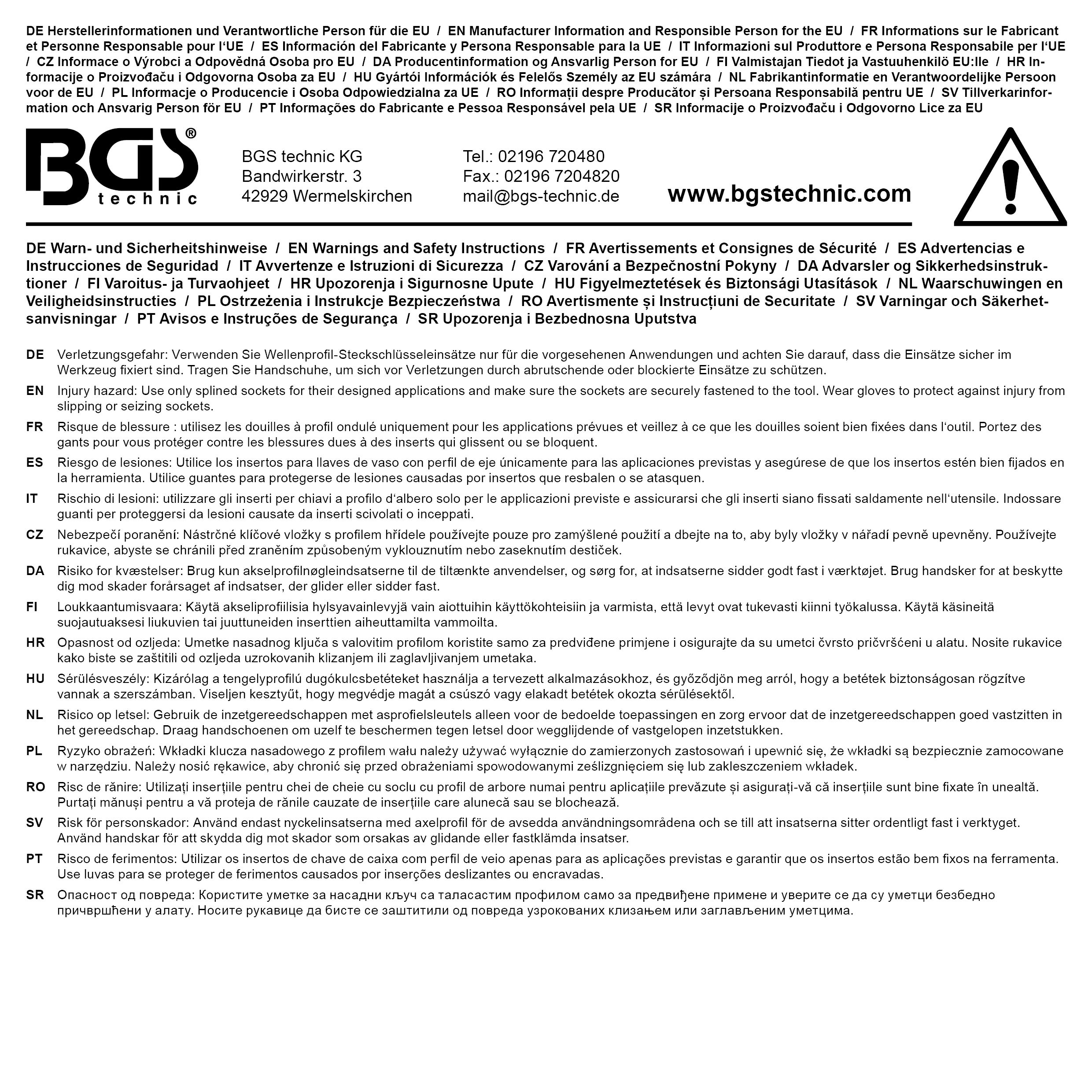 Douille pour clé, Super Lock, longue | 10 mm (3/8