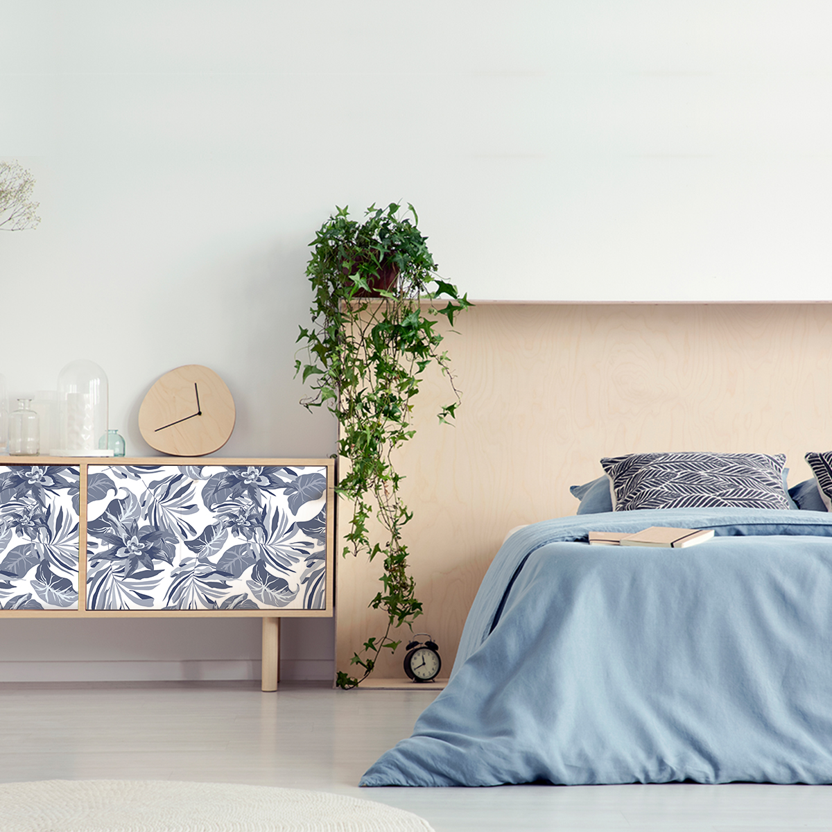 Adesivo mobili tropicale vaitua - Sticker adesivo - adesivi murali - 60x90cm - 5