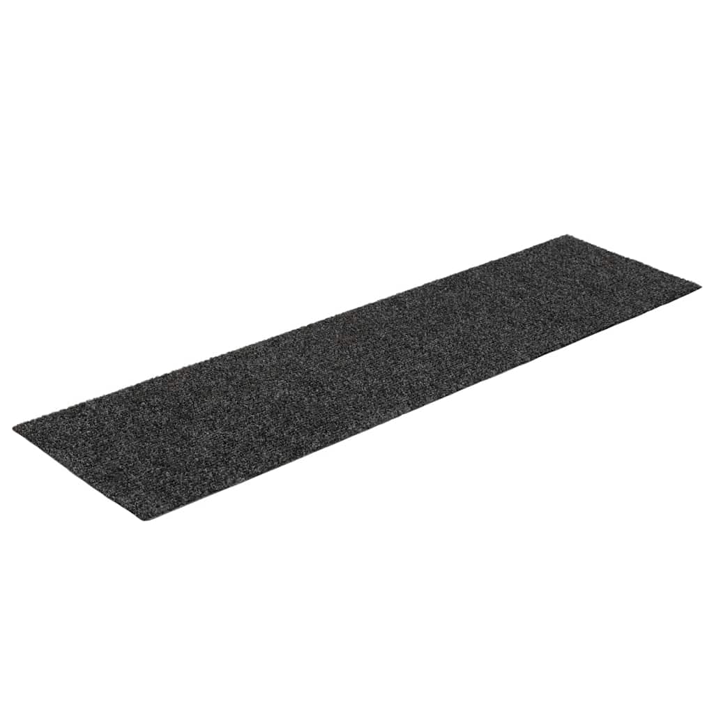 Tapis d'escalier auto-adhésifs 30 pcs anthracite 76x20 cm - 3