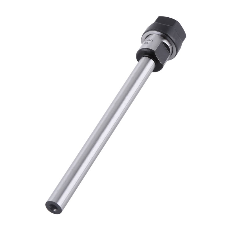 Support Pince Serrage ER11A-150L Tige Droite 150mm CNC - Diamètres 8 à 20mm
