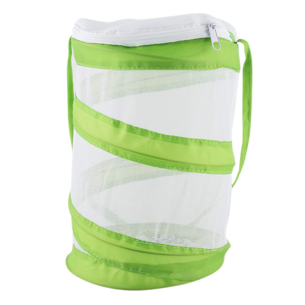 Jaula De Mariposas Plegable De 30x30x30 Cm – Hábitat De Malla Con Cremallera Para Insectos Y Orugas