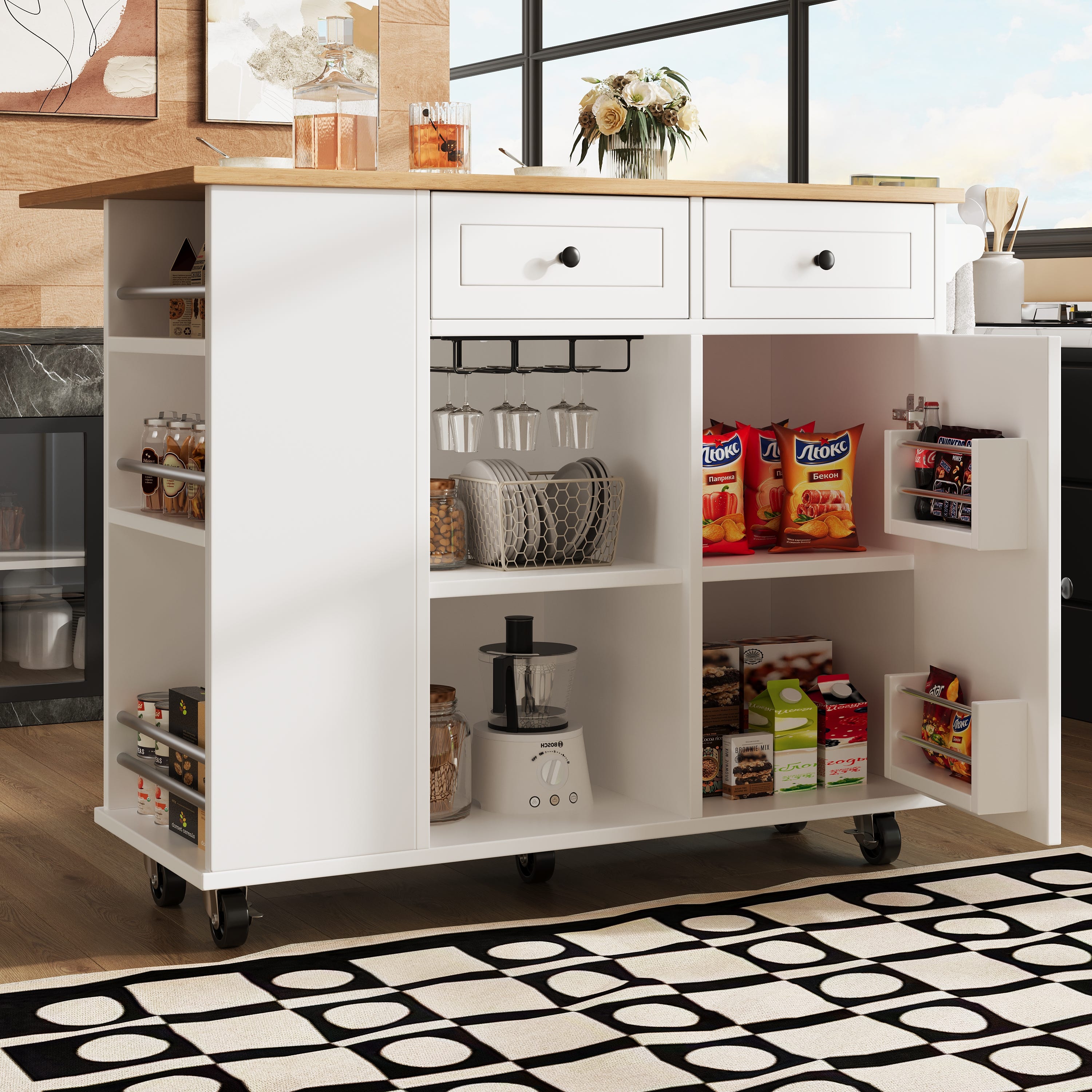 Scaffale per dispensa, armadietto da cucina, 2 ripiani, impilabile, per dispensa, bagno, camera da letto, ufficio, scrivania, con telaio in acciaio, resistente alla ruggine, colore bianco Scaffale per dispensa, armadietto da cucina, 2 ripiani, impilabile, per dispensa, bagno, camera da letto, ufficio, scrivania, con telaio in acciaio, resistente alla ruggine, colore bianco