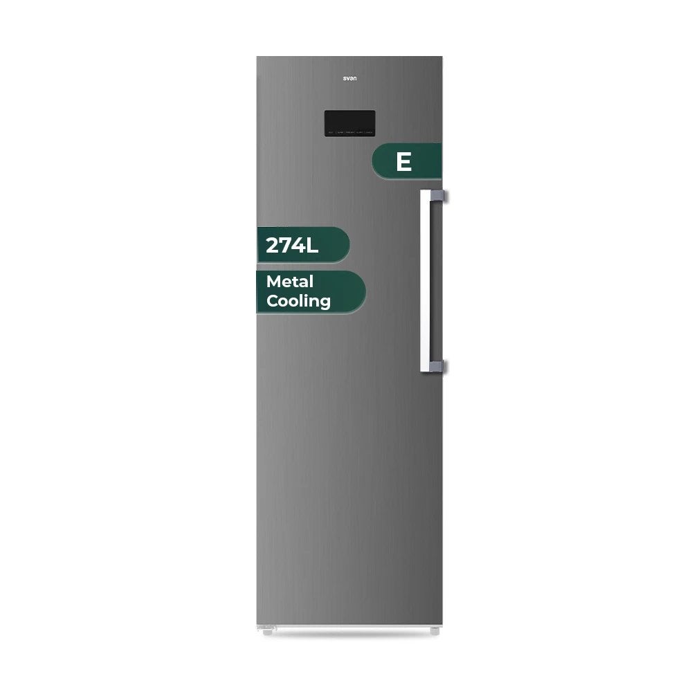 Svan Congelador Vertical Inox Scv185602enfdx. Capacidad 274 Litros, Dual Cooling, 4 Star - Imagen 2