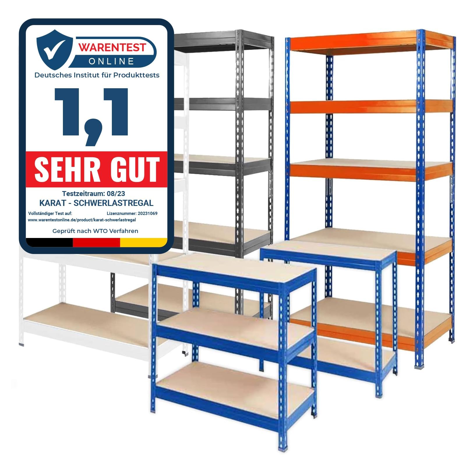 Étagère Métallique 5 Niveaux 180x70x60cm - Capacité 175kg/Niveau, Charge Lourde, Anthracite - Pour Garage, Atelier, Cave, Rangement