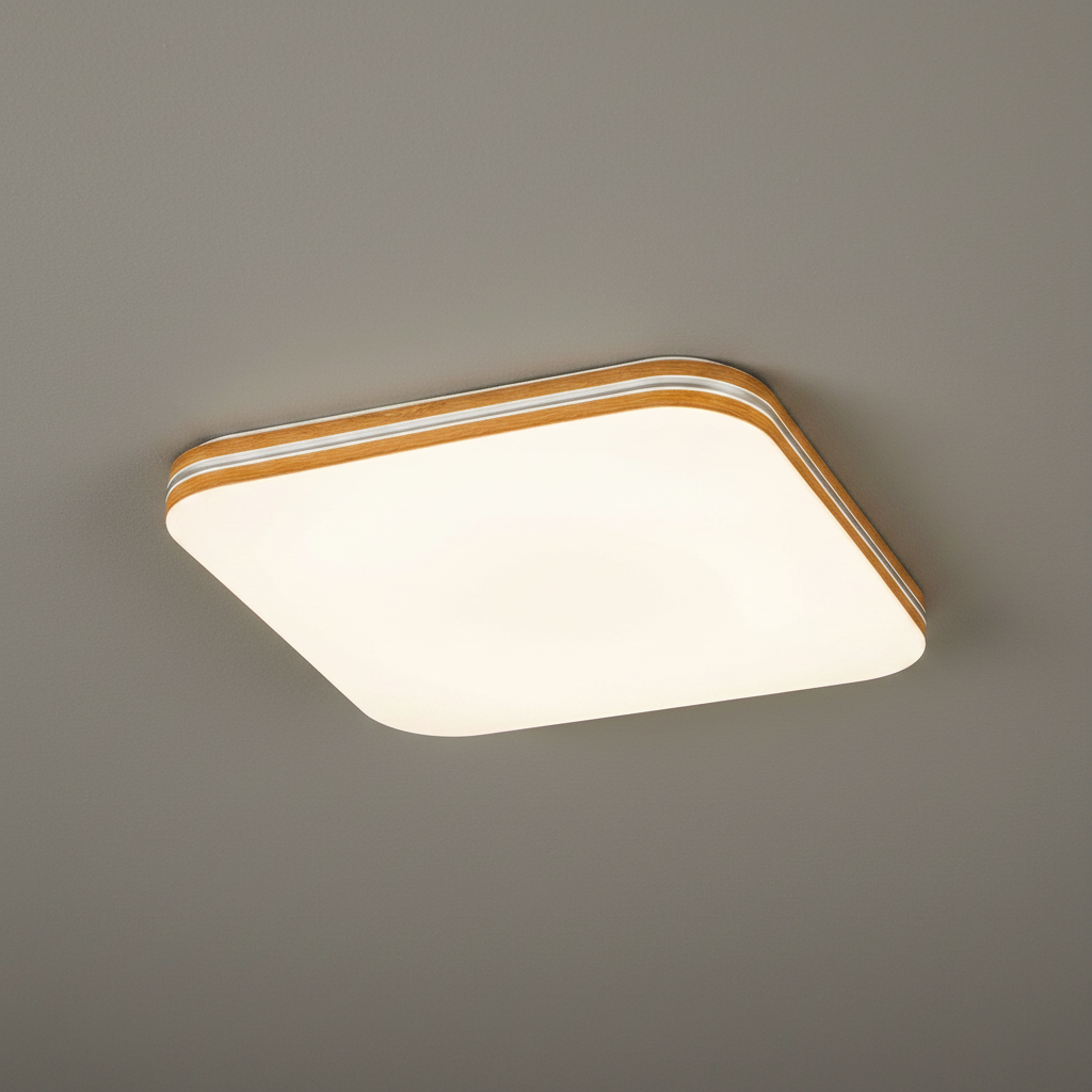 Plafon Oscar2 kwadratowy biały LED 18W 4000K 1170lm wym: 7 x 33 cm IP20 metal Rabalux
