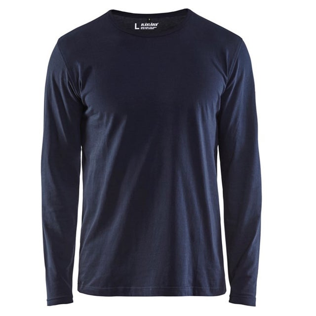 T-shirt de travail Blaklader manches longues Marine Foncé S