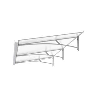 Feuilles De Toit En Polycarbonate Transparent - 1-25 M - Résistantes Aux UV Et Aux Chocs - Pour Serre, Garage, Auvent, Marquise