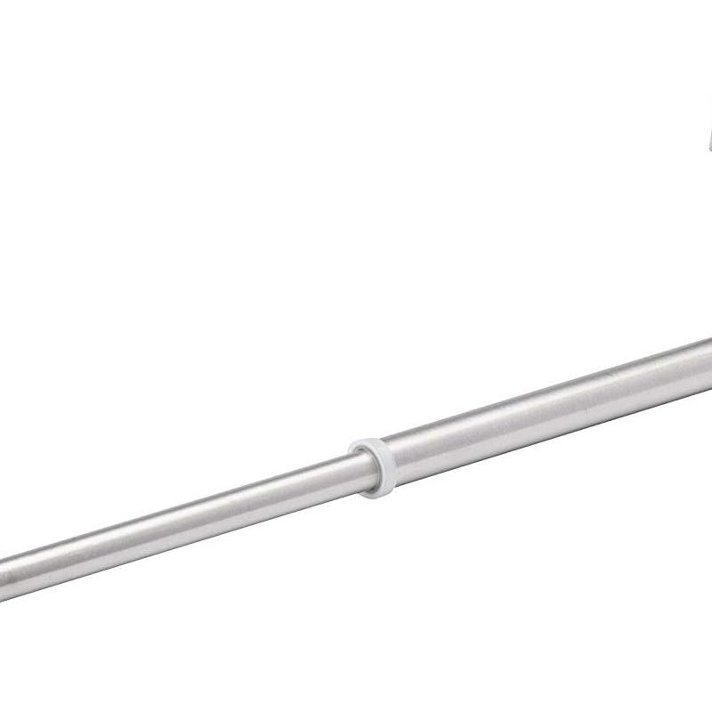 Rozsuwany, teleskopowy wieszak na ręczniki, stal nierdzewna, matowe srebro