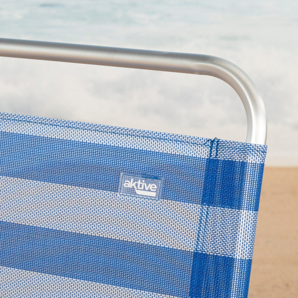 Petite chaise de plage pliante avec harnais d'épaule Aktive - 7