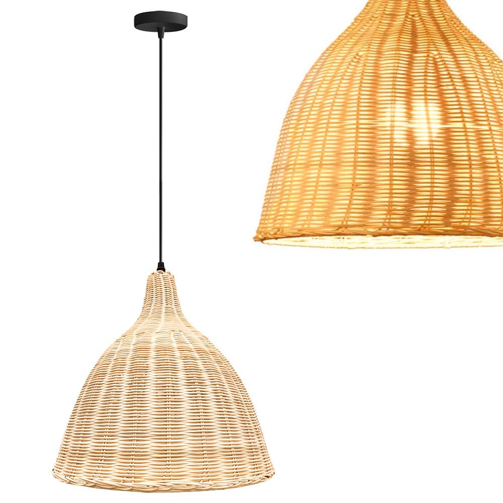 Lampa Sufitowa Wisząca Toolight App1647-1Cp Boho Beżowy