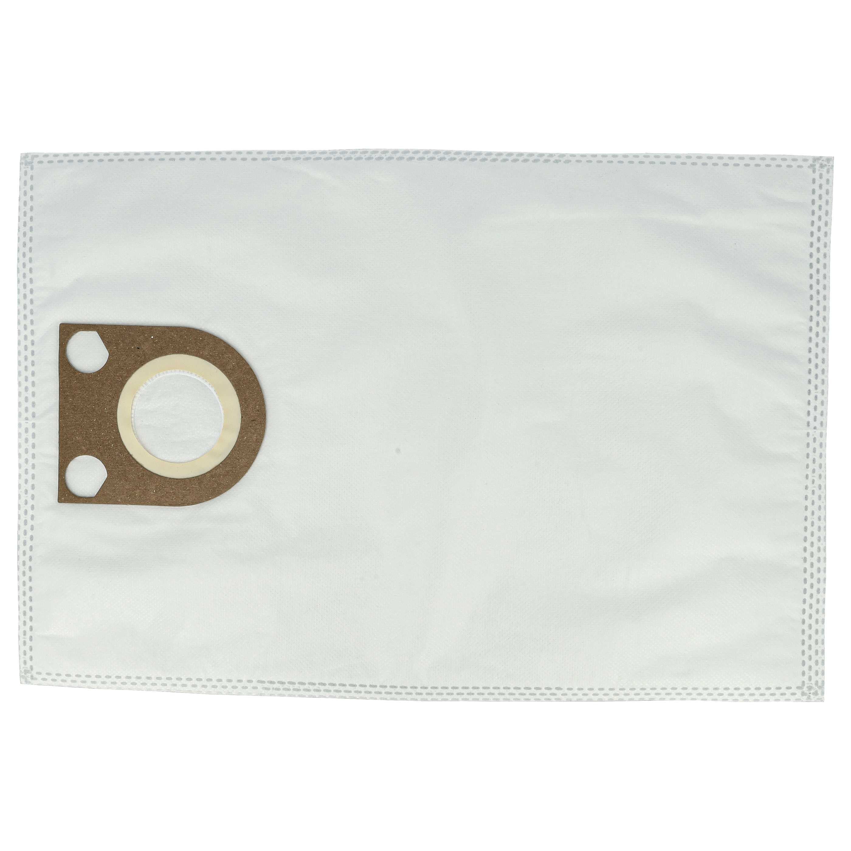 vhbw 50x Sacs compatible avec Bosch GAS 15 HP, GAS 15 PS, GAS 1200 L Professional, GAS 15, GAS 15 L aspirateur - 44cm x 32cm blanc - 3