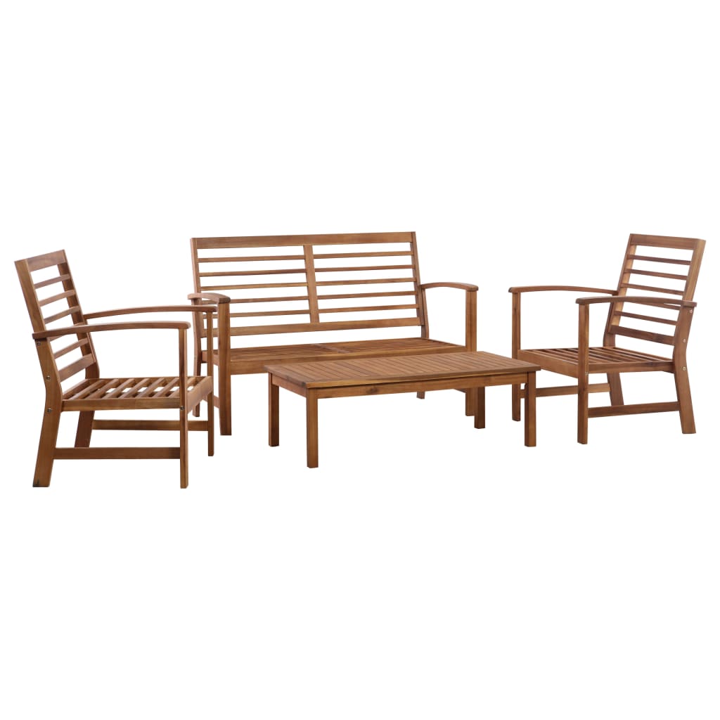 Muebles De Jard N Conjunto De Muebles De Exterior Piezas De Madera