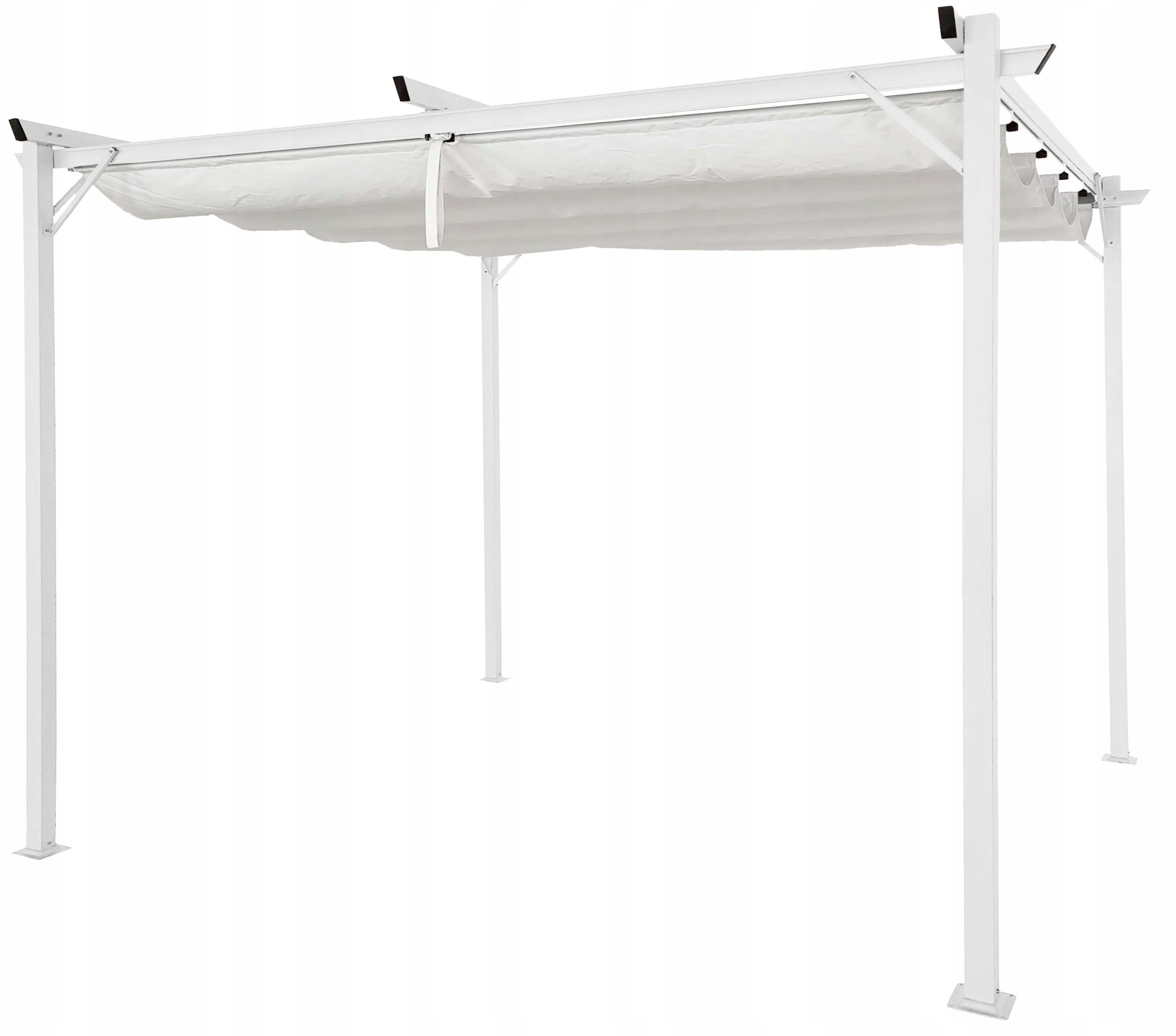 Pergola Ogrodowa Altana Tarasowa Pawilon Dach SPRINT 290x290 3x3 Szara 1 szt